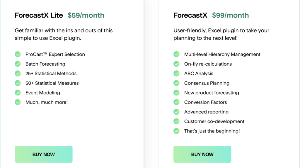 supply chain forecasting software